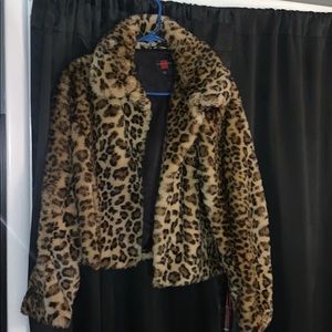 Cheetah Fur Jacket